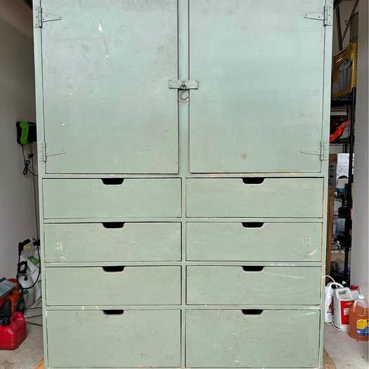 Large wooden cabinet