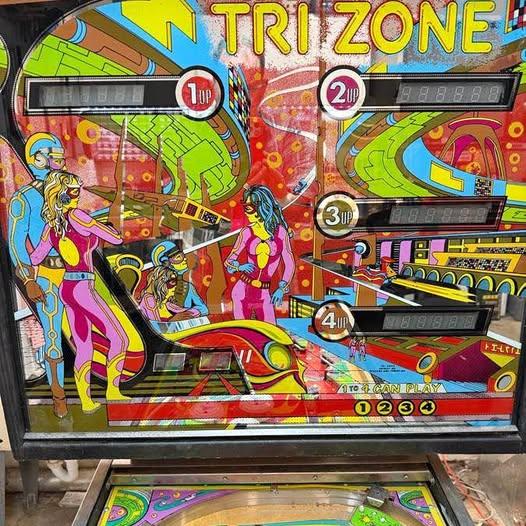 Williams Tri Zone Pinball