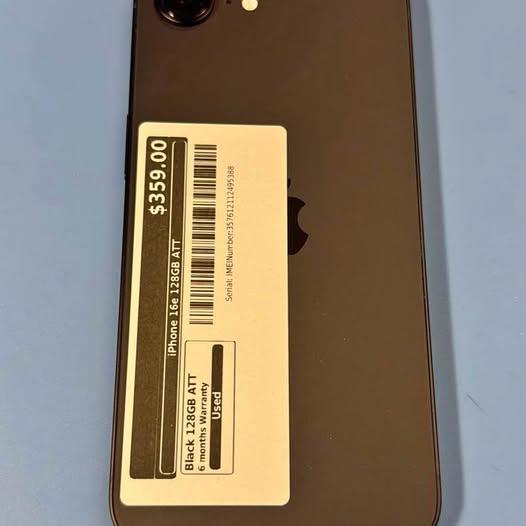 iPhone 16e 128GB ATT