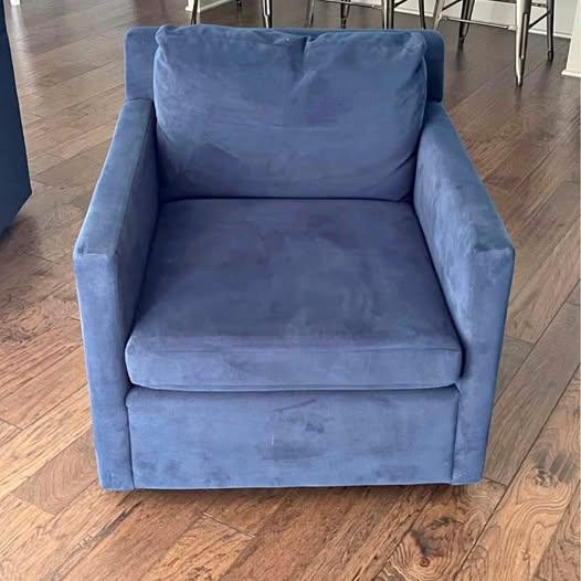 Mid-century West Elm swivel chairs (qty 2)