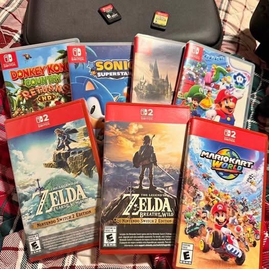 🎮 Nintendo Switch 2 Bundle for Sale – 9 Games + Pro Controller + Case 🎮