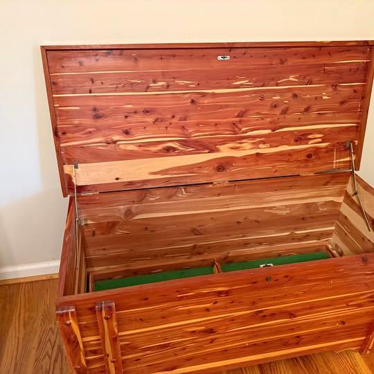Wooden chest