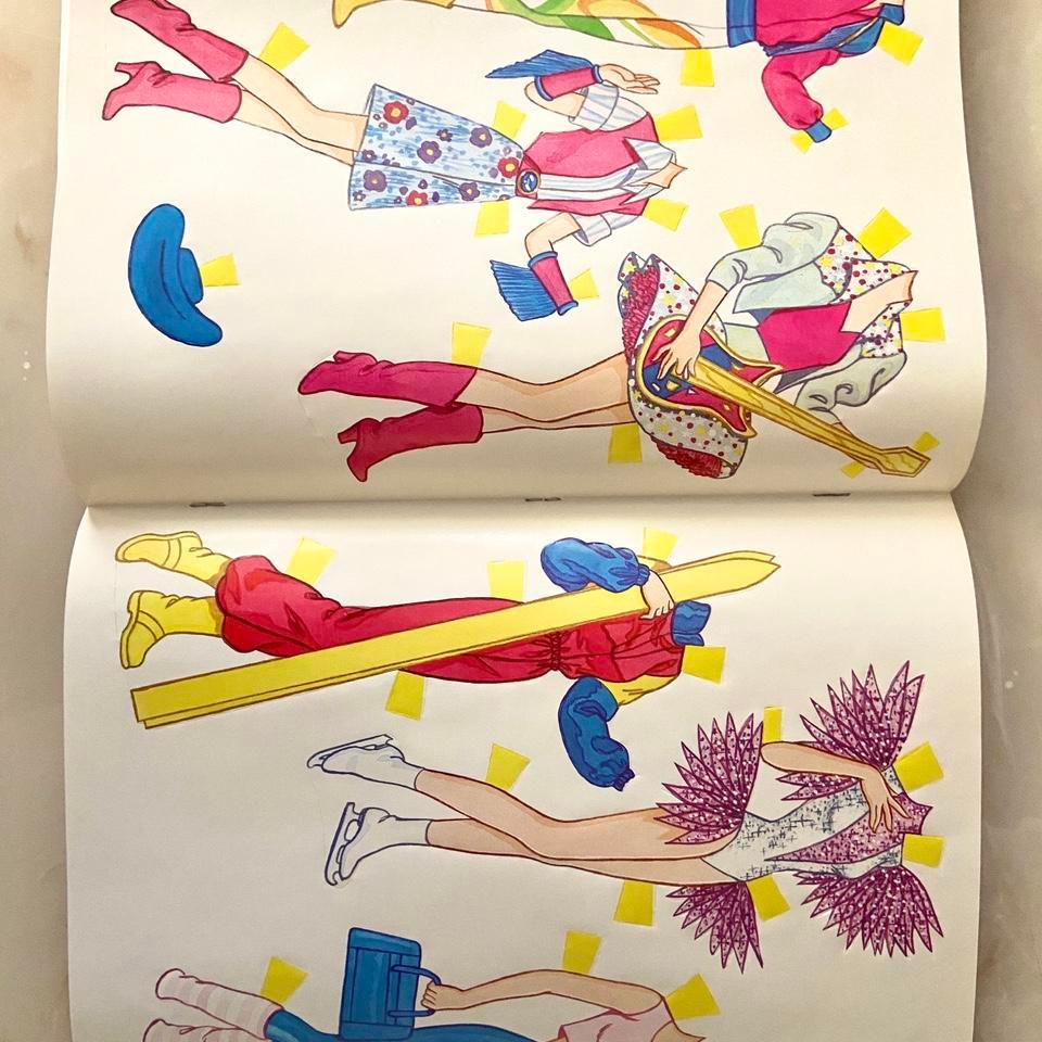 Vintage 1990 Barbie Paper Doll 4