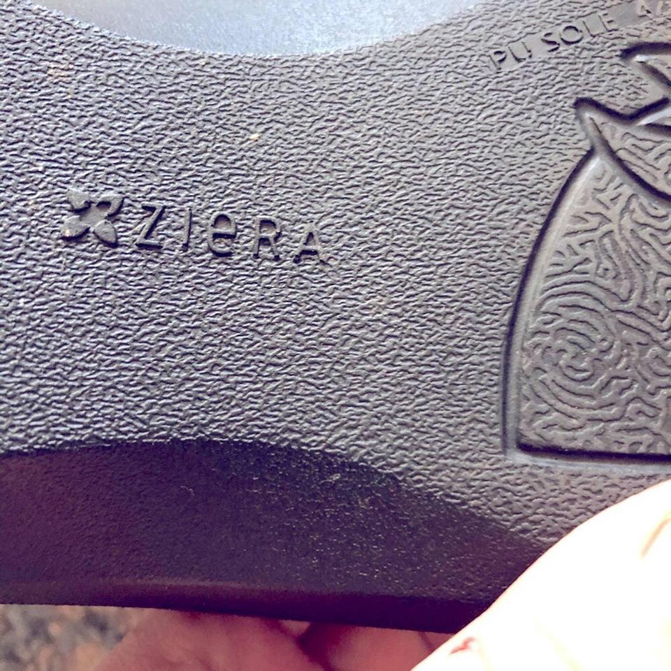 Ziera Brown Comfort Walking Shoes 2