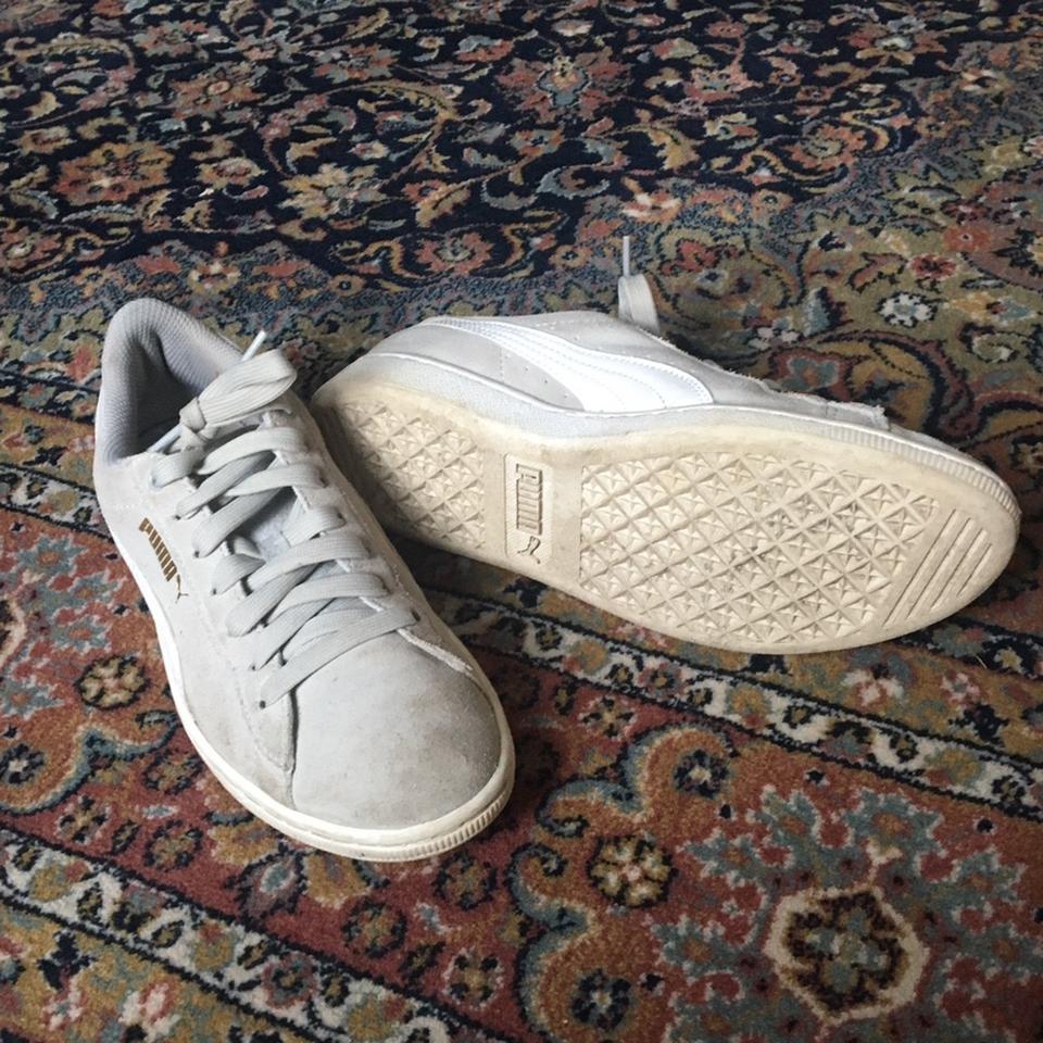 Greyneutral Suede Vikky Puma Trainers 4