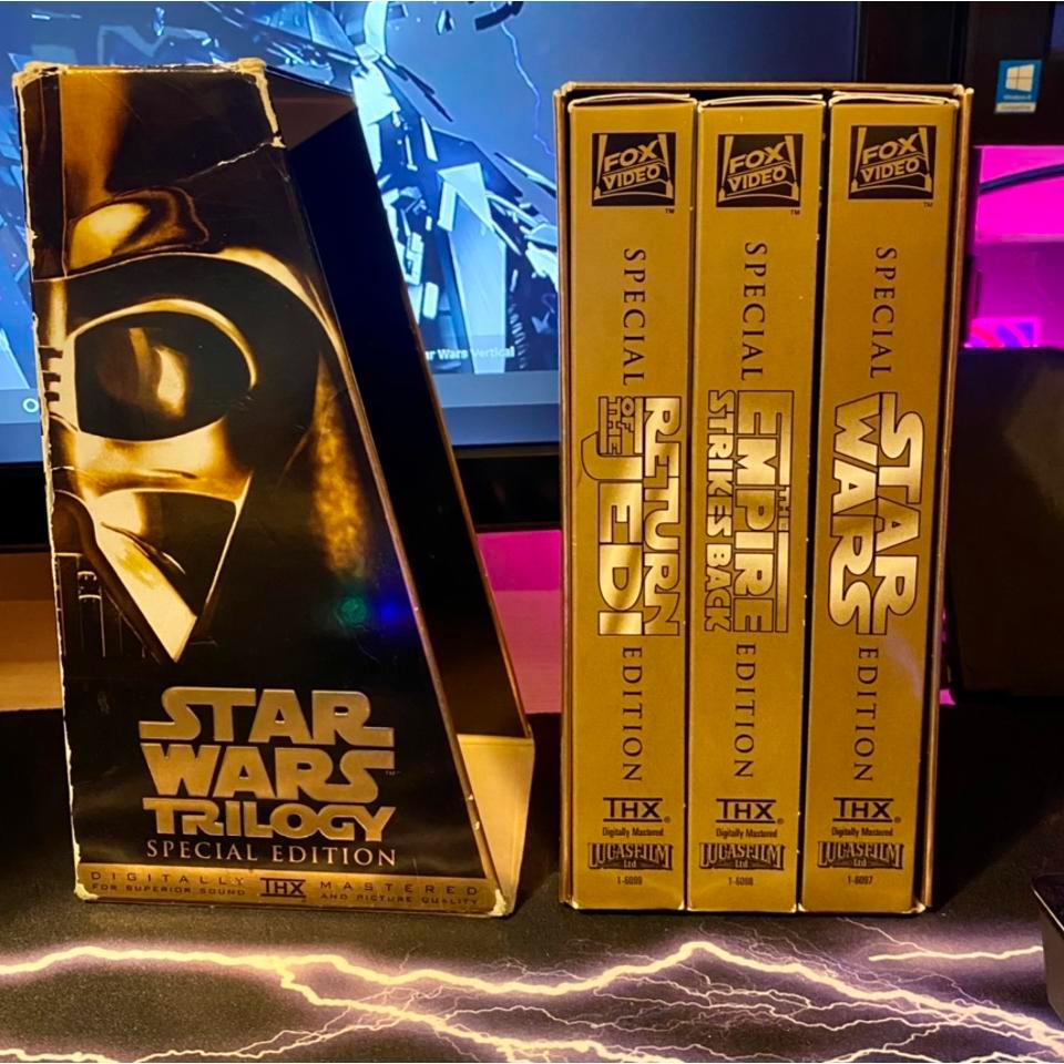 Star Wars Trilogy Vhs 3 Tape
