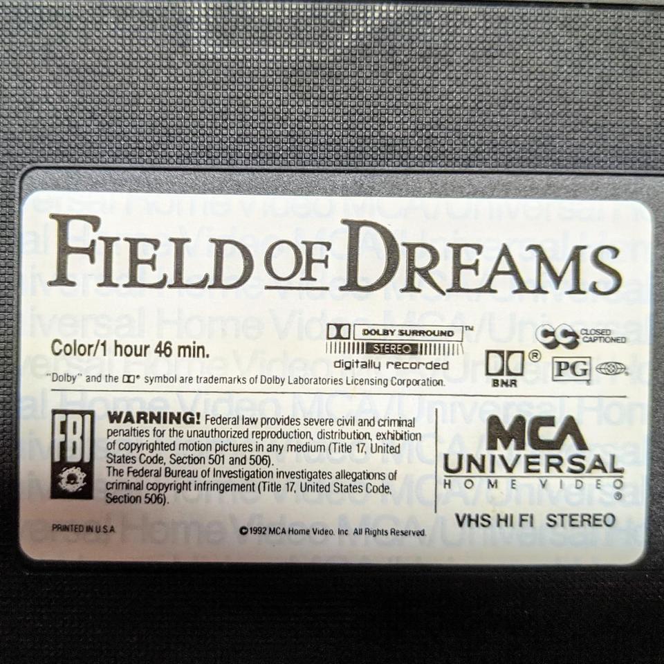 Field Of Dreams Vhs Cib 4