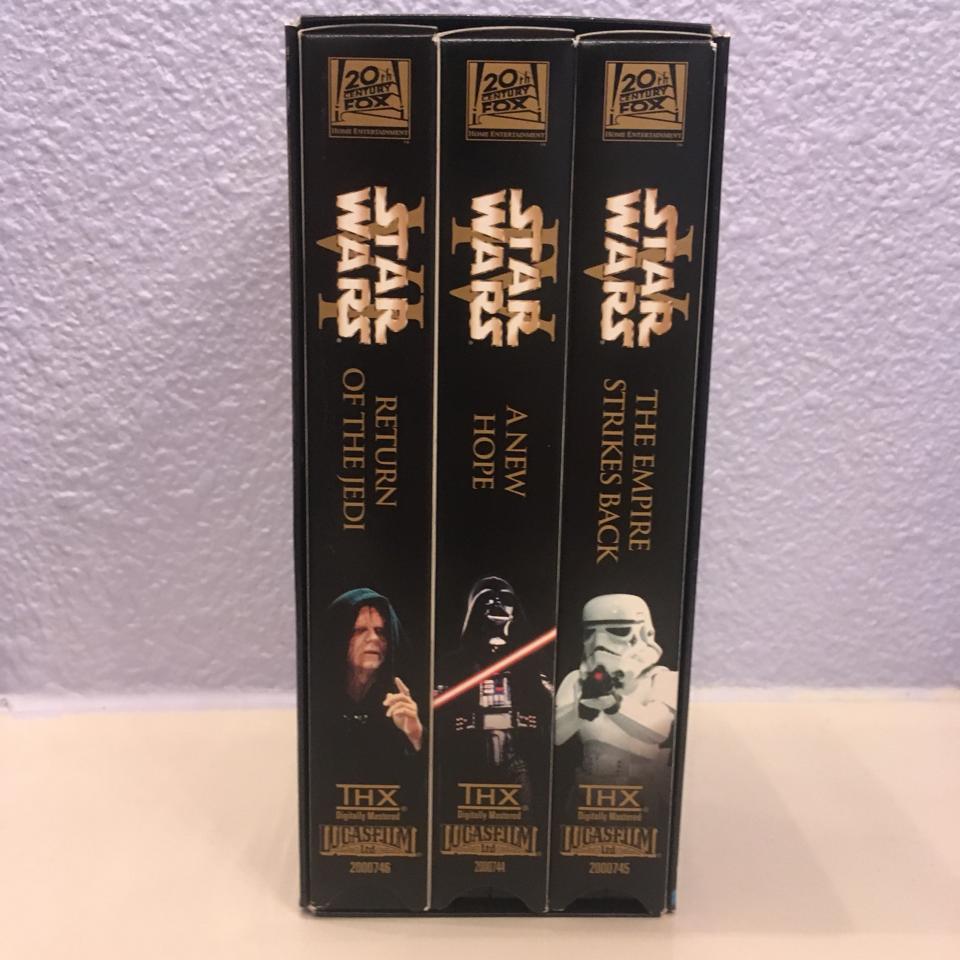 Star Wars Vhs Boxset