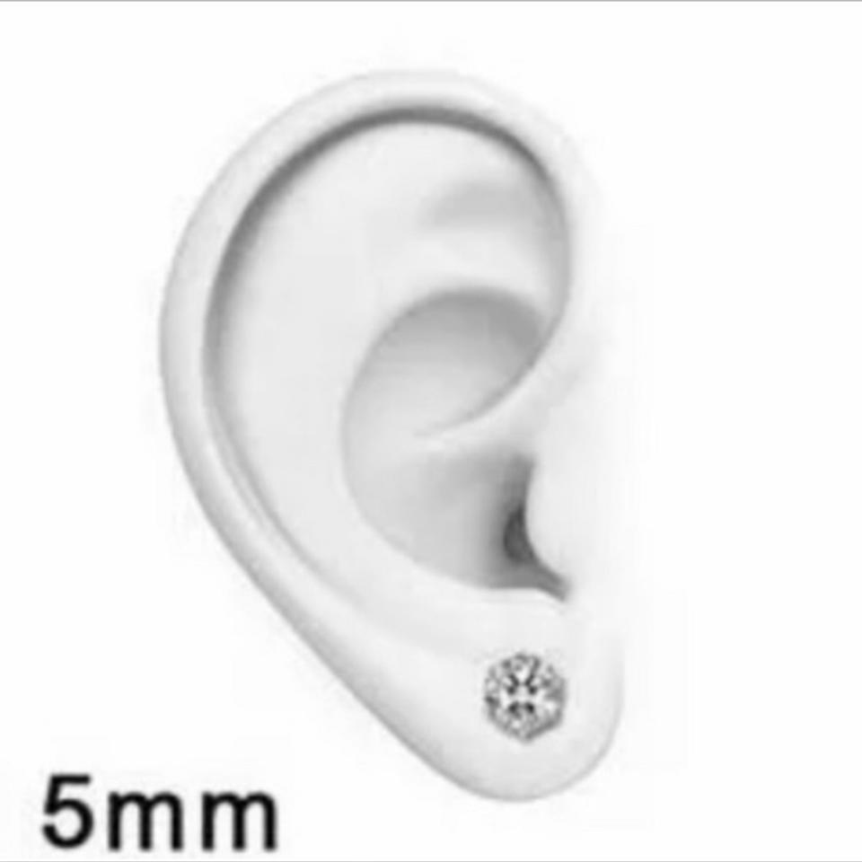 Hypoallergenic Surgical Steel Black Earrings 2