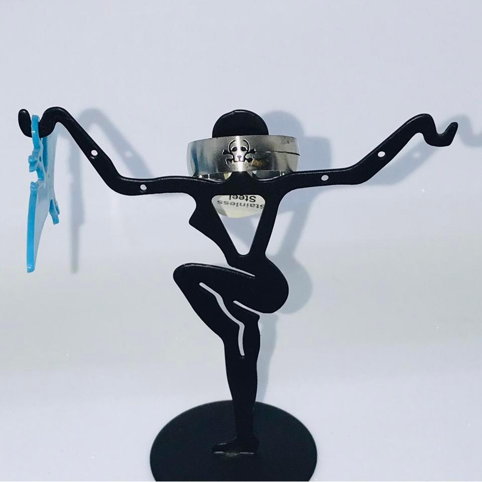 Polished Stainless Steel Skull And