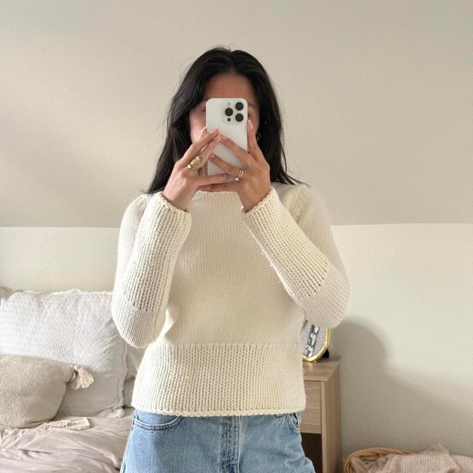 Cream Gap Sweater Knitwear Cozy 1403