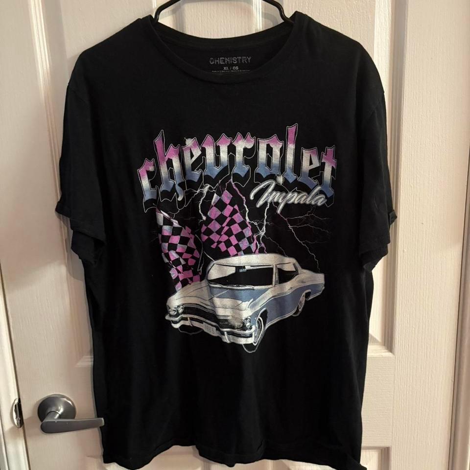 Black Chevrolet Impala Graphic Tee