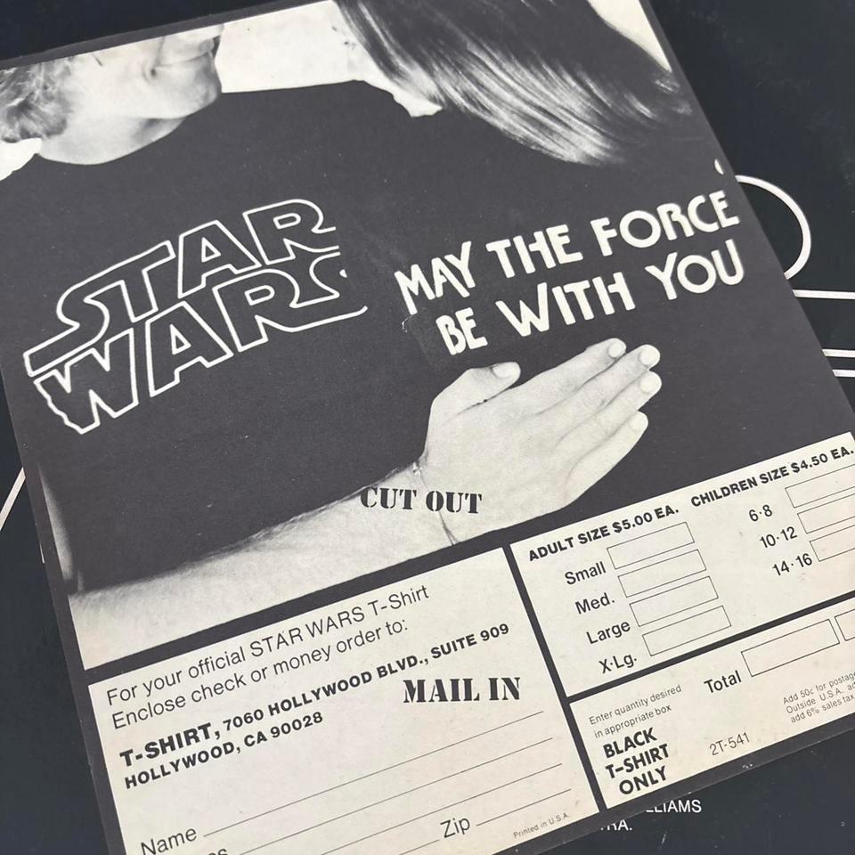 Star Wars Soundtrack Vinyl Record 4874 7