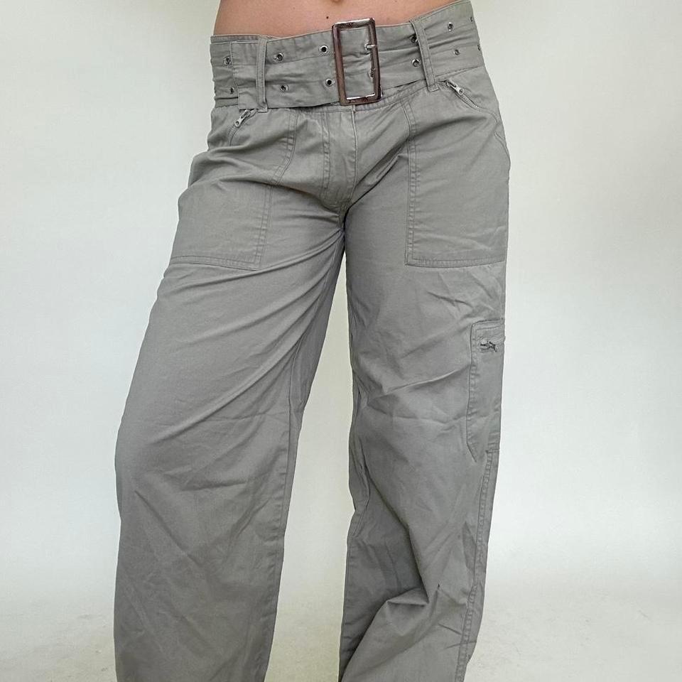 Vintage Italian Belted Wide Leg F944 7
