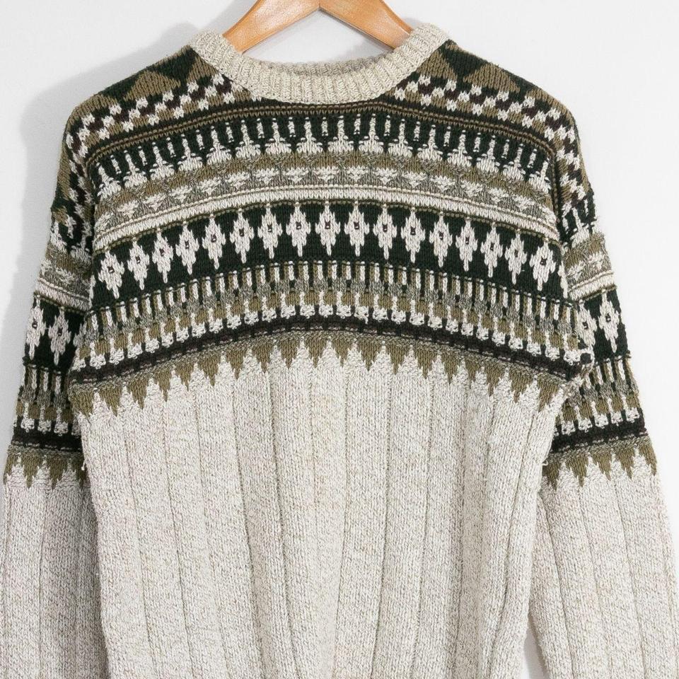 Vintage 90s Fieldmaster Fair Isle 0d62 2