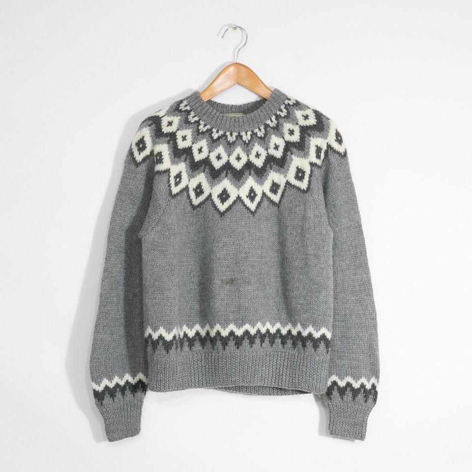 Vintage Ll Bean Fair Isle 7f2b