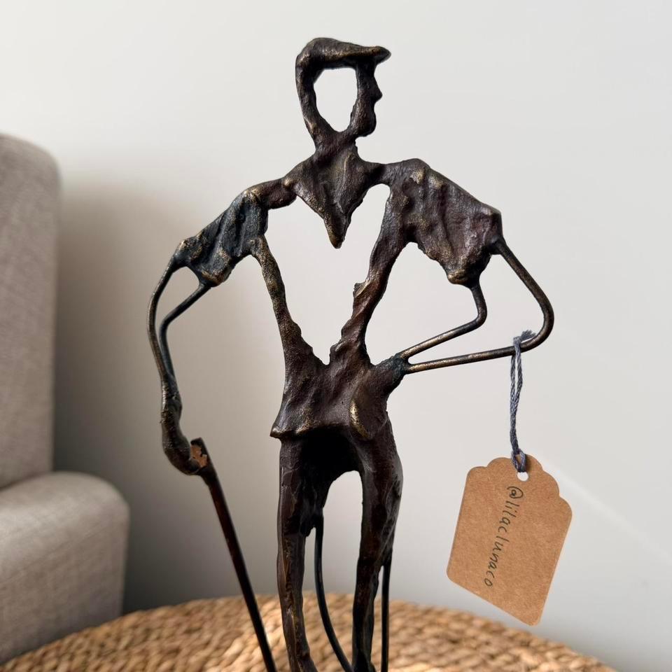 Bronze Golfer Sculpture Atop A Eda2 2