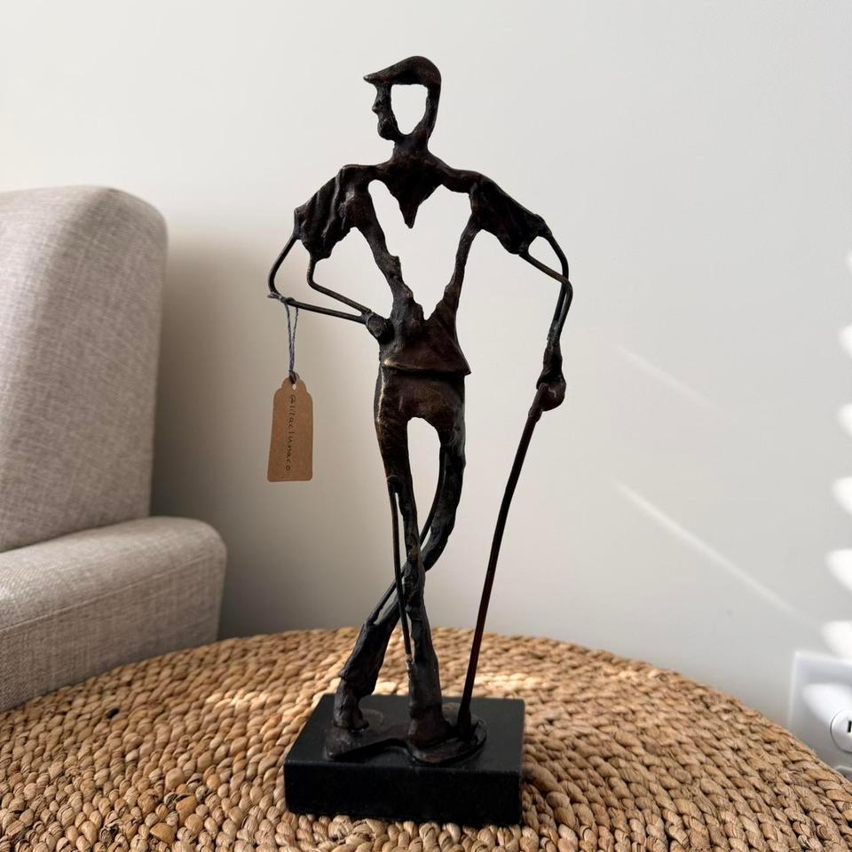 Bronze Golfer Sculpture Atop A Eda2 5