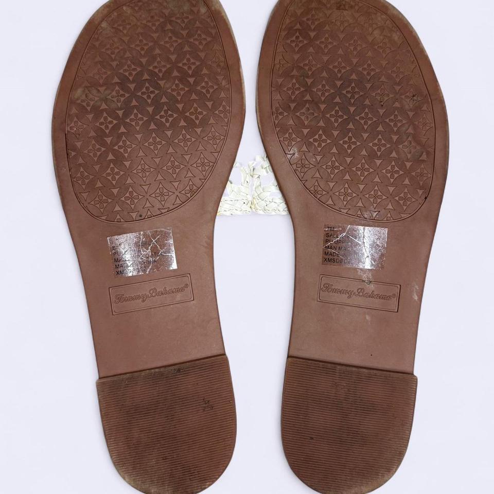 Tommy Bahama White Woven Leather 105f 3