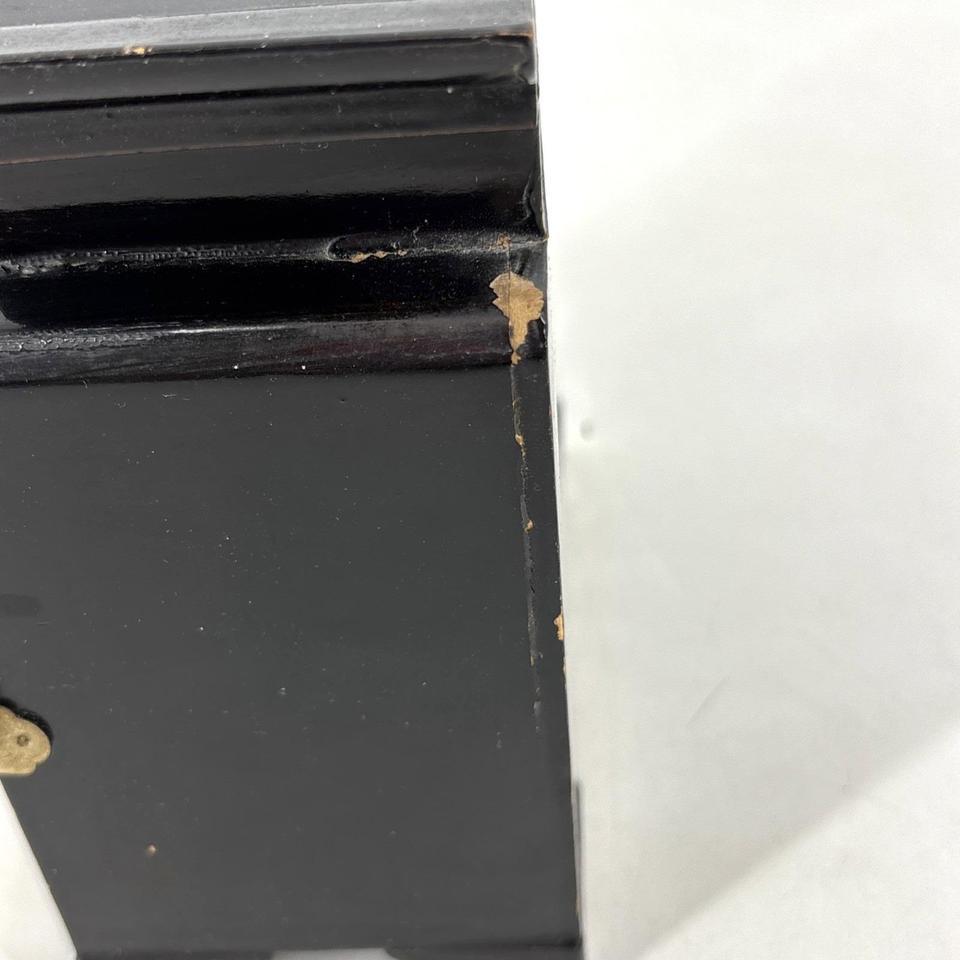 Antique Japanese Jewelry Box Black 7