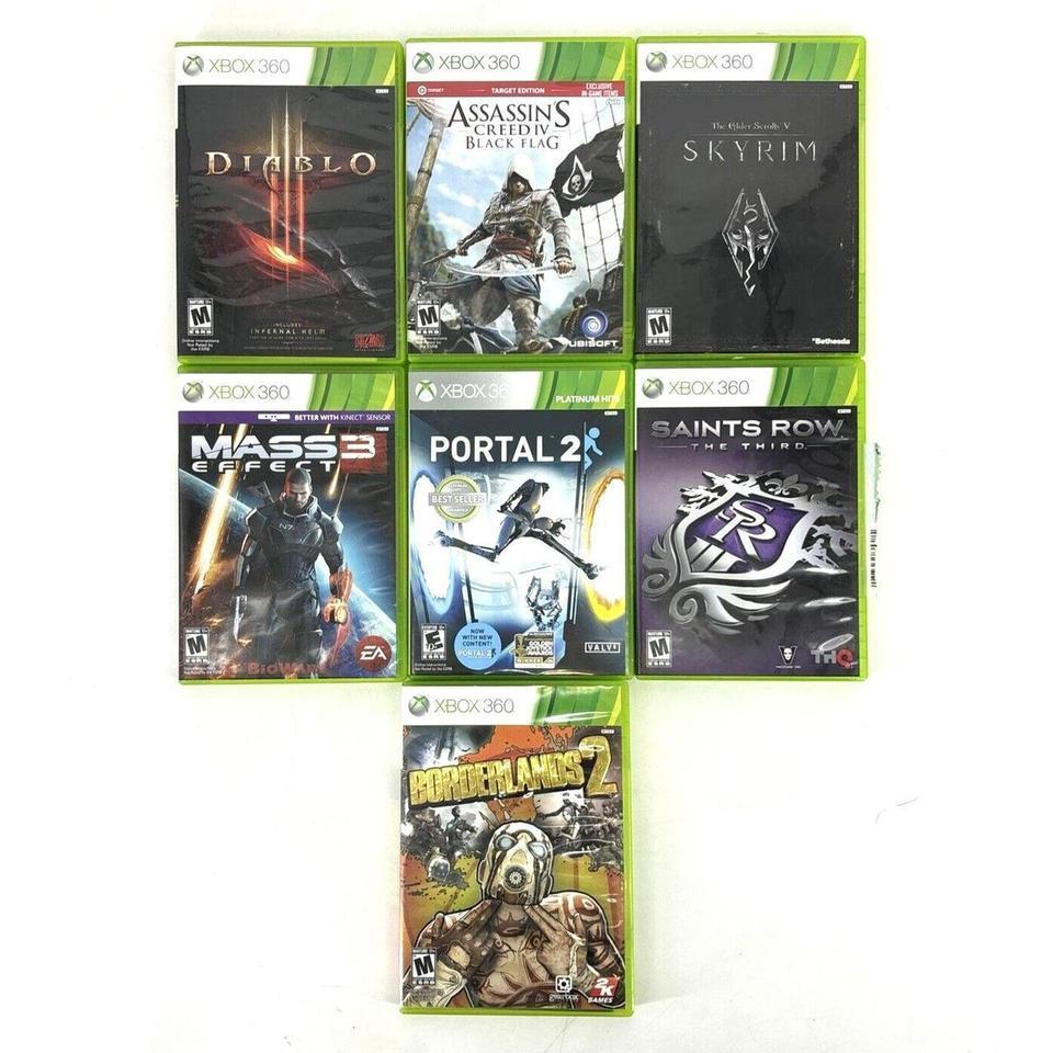Xbox 360 Adventure Game Lot D549