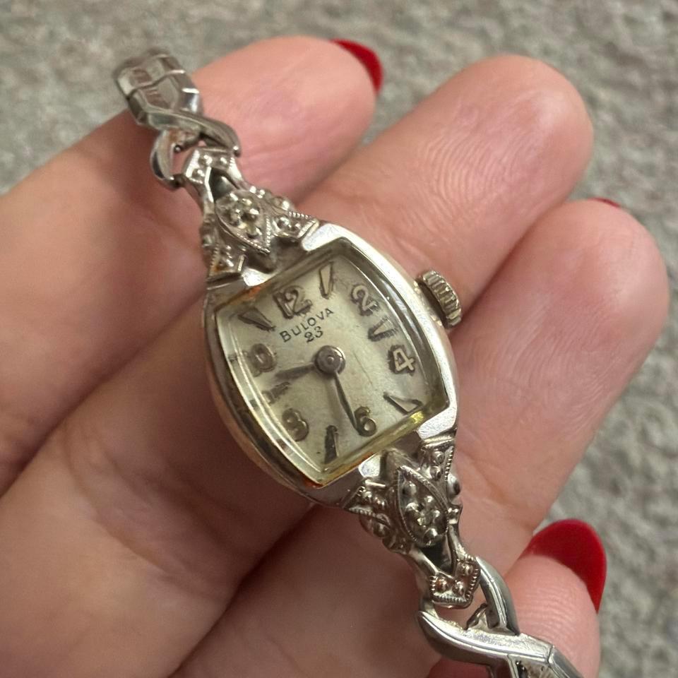 Vintage Bulova Watch 10k Solid F130 3