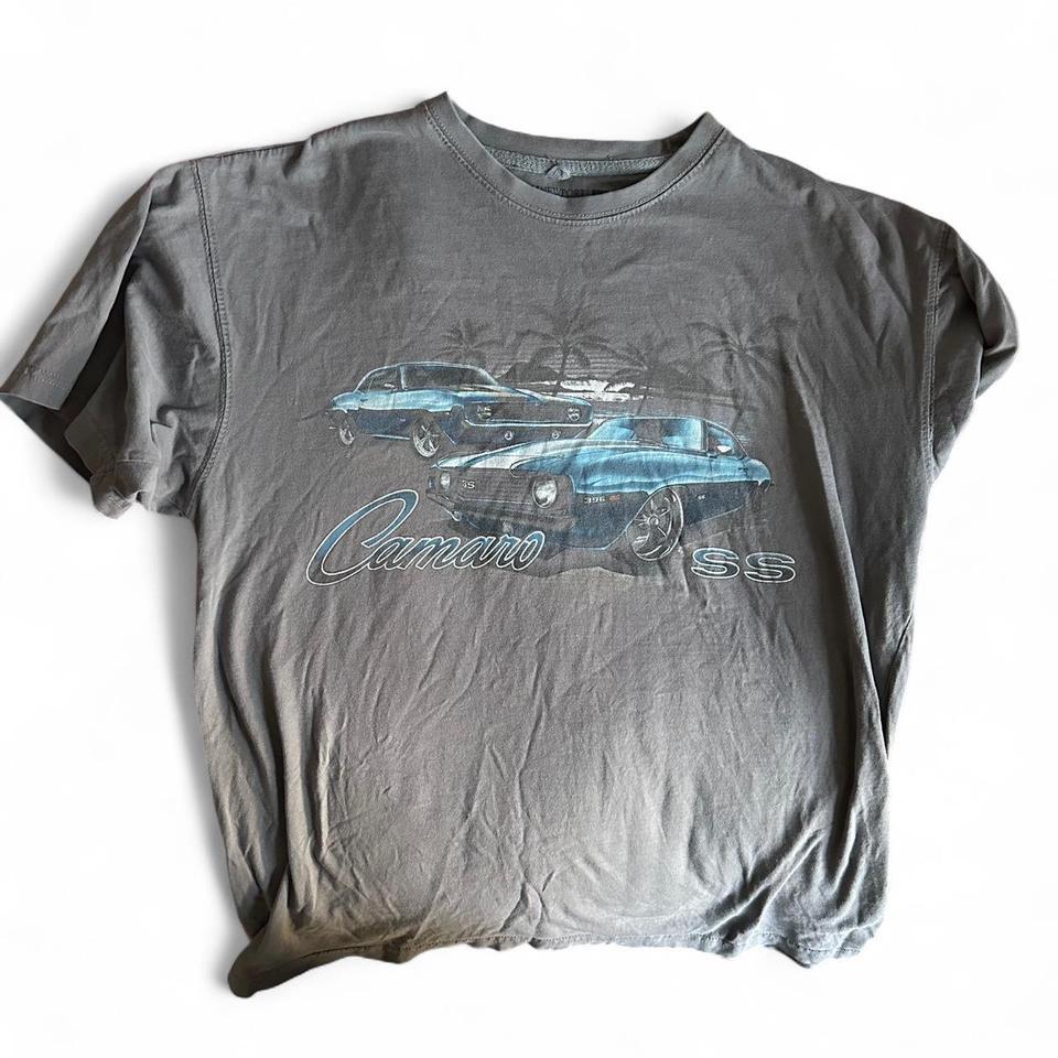 Large Grey Camaro Ss Graphic