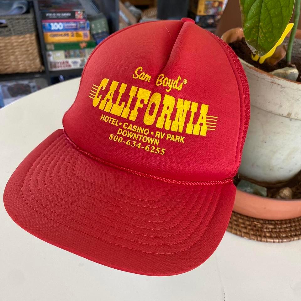 Fire Truck Red Vintage Trucker
