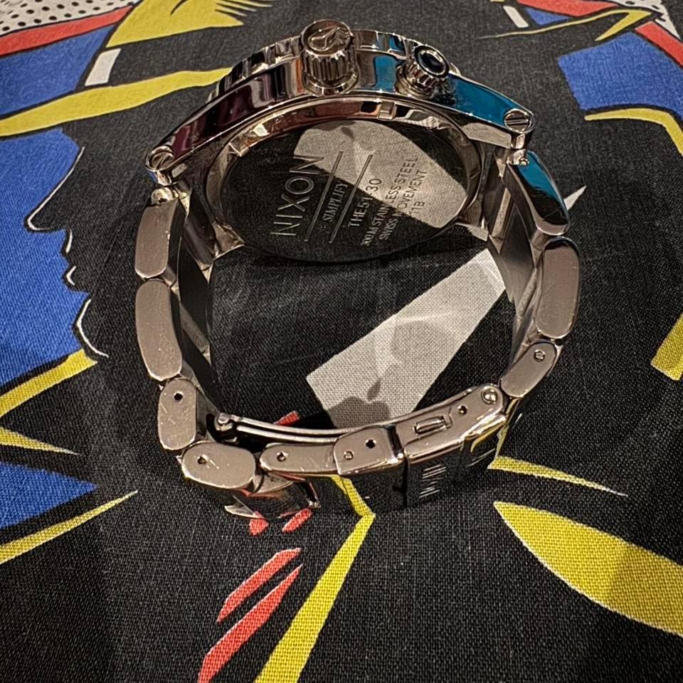 Nixon 51 30 Stainless Steel Shiny 4