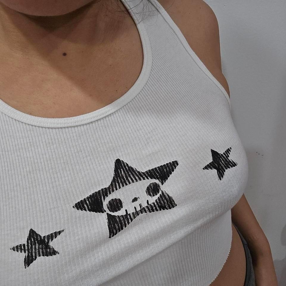 Y2k Tank Top Reworked F21a 5