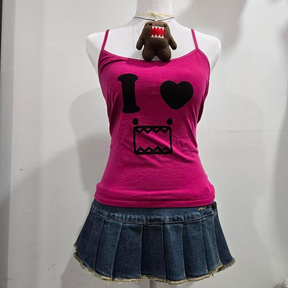 Y2k Tank Top Plush 363e 5