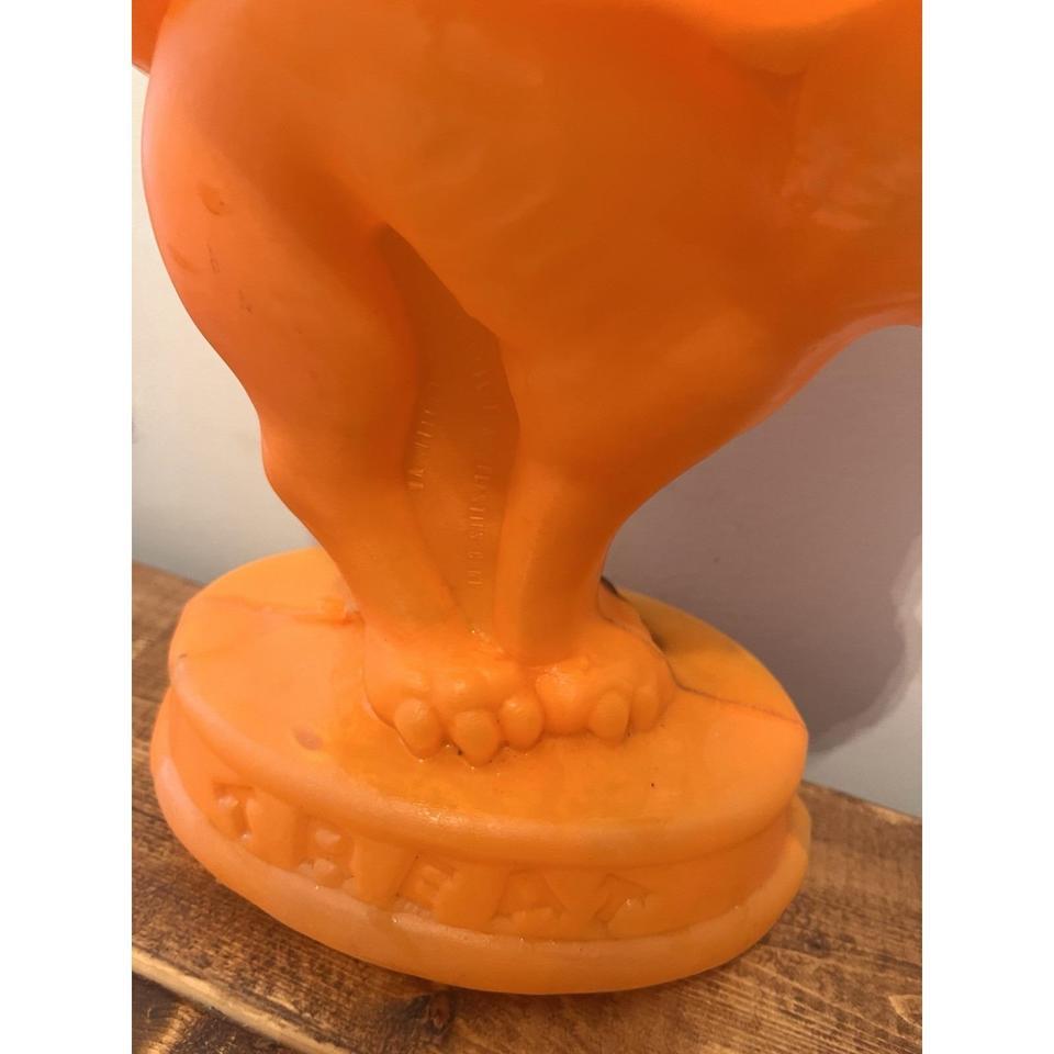 Vintage Halloween Pumpkin Blow Mold Fe1e 7