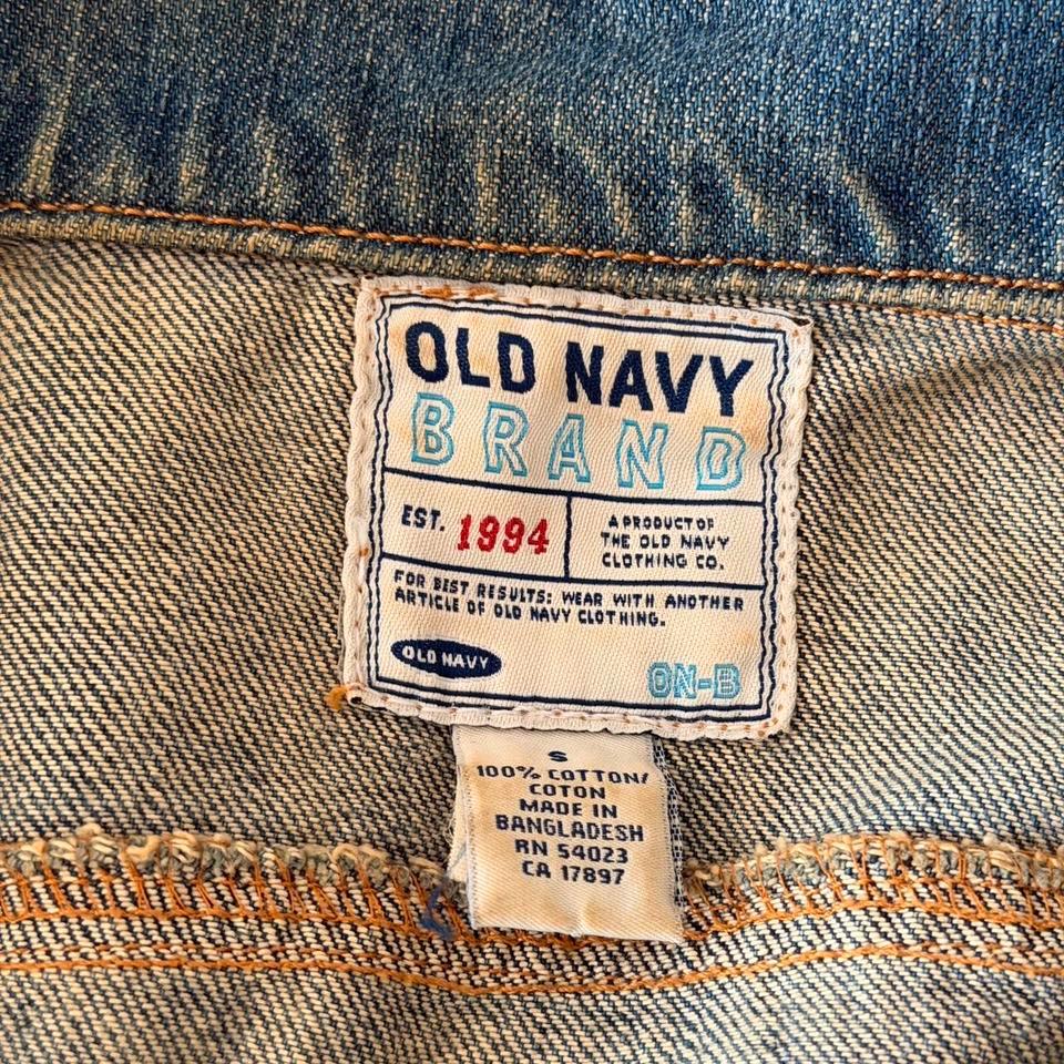 Old Navy Blue Cropped Denim 4812 3
