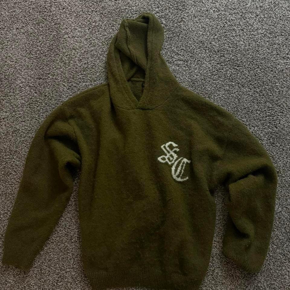 Mohair Effect Hoodie 7122