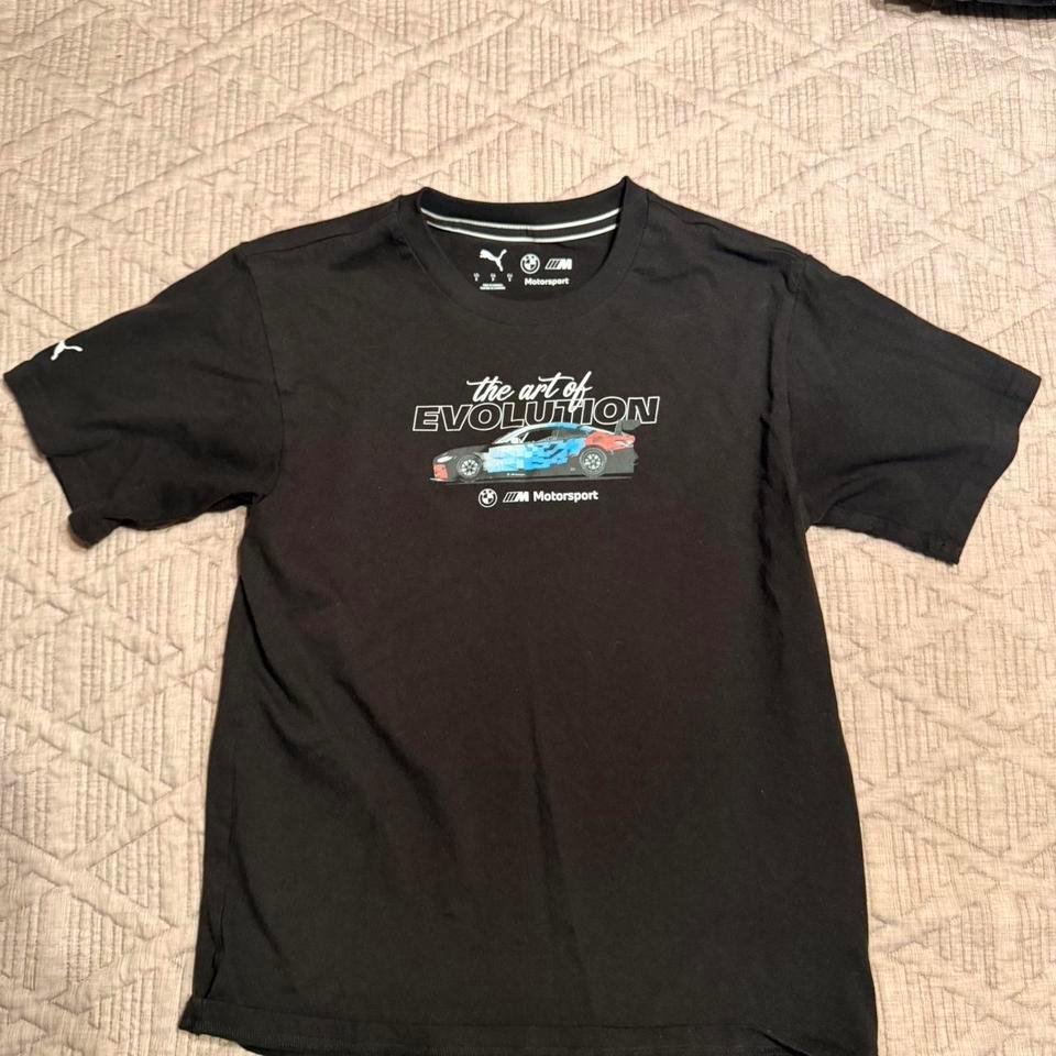 Puma Bmw Motorsport Black T Shirt 15dd 2