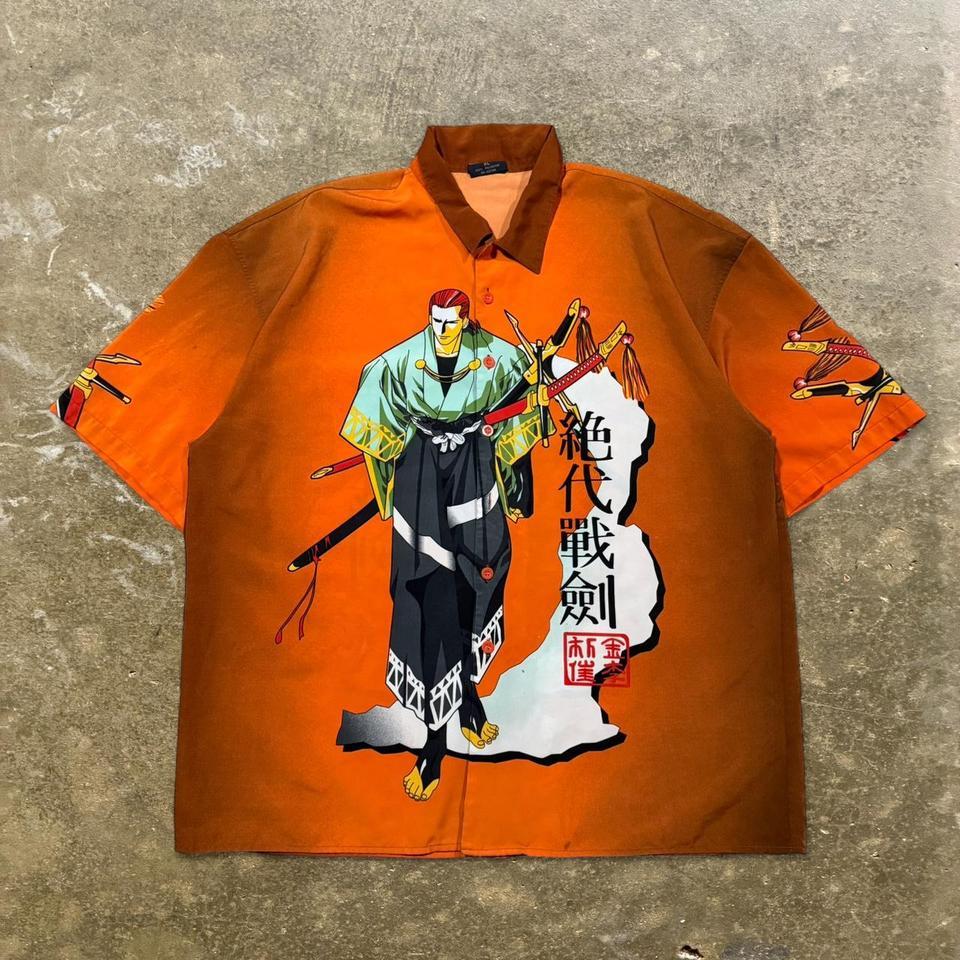 Vintage Y2k Uf 10 Orange Japan 5848