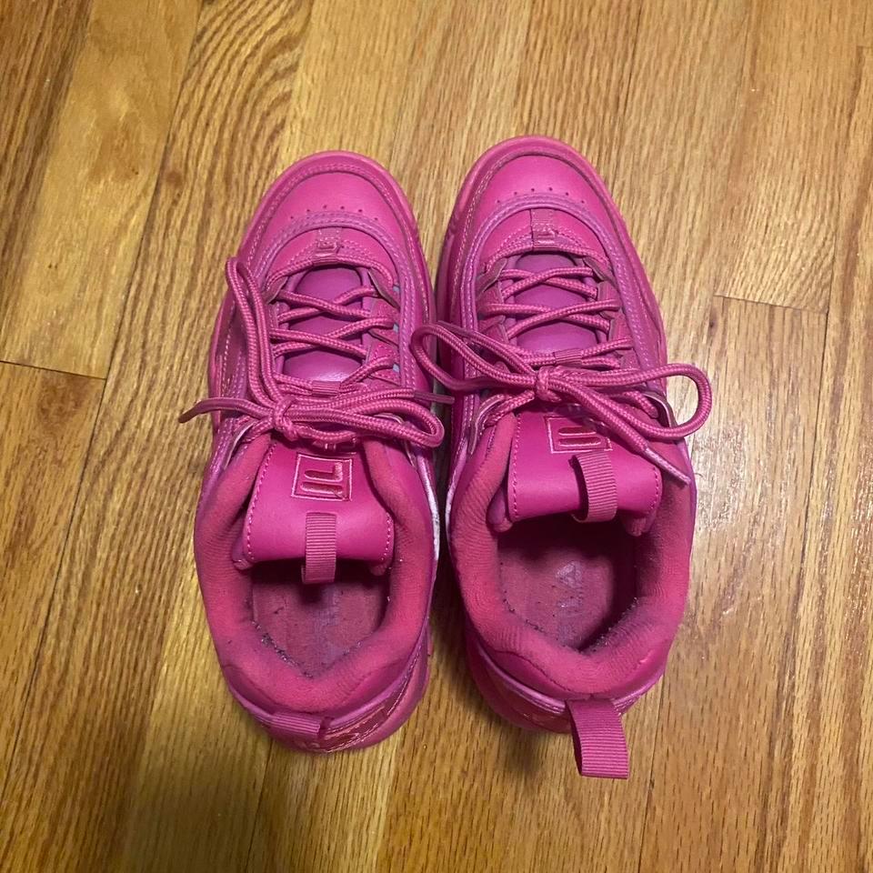 Fila Disruptor Pink Sneakers Womens 9009 7