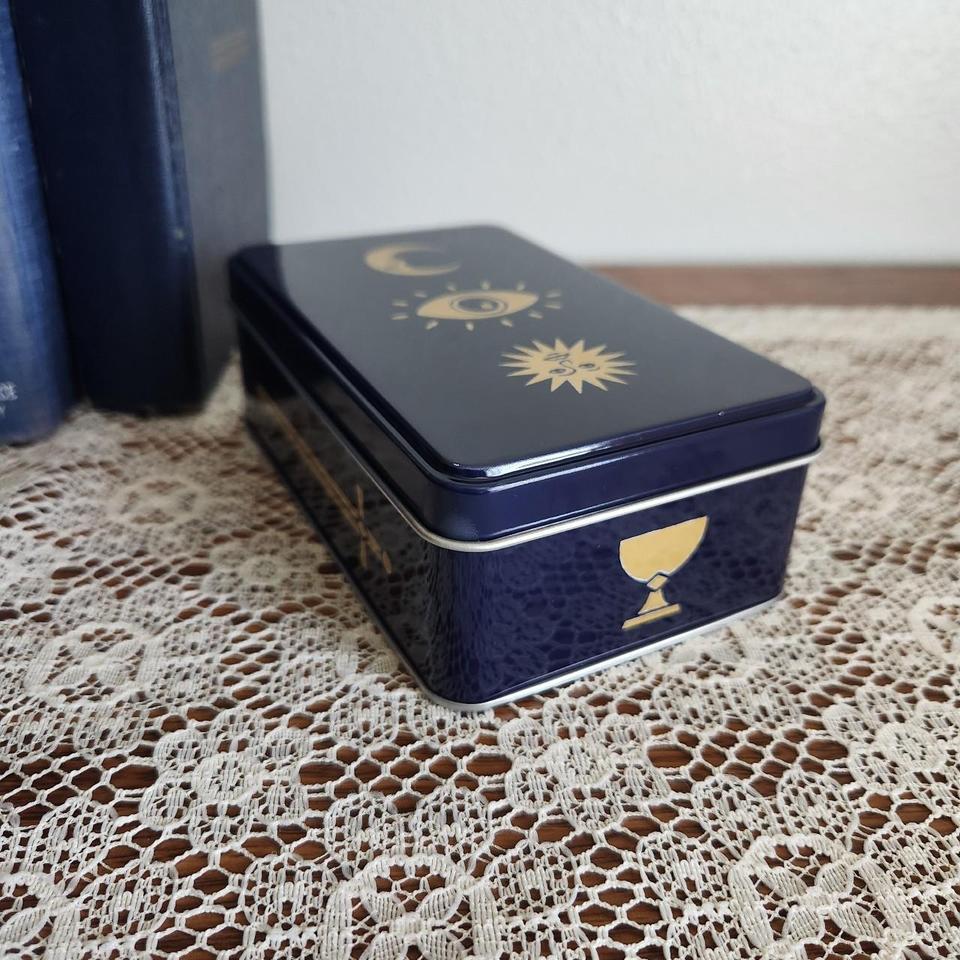Stylish Navy Decorative Dantan Tarot 19df 4