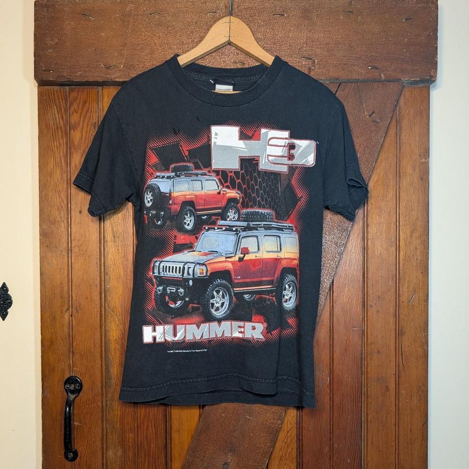Y2k Hummer H3 Black Tshirt 2