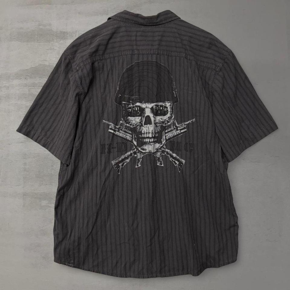 Harley Davidson Y2k Button Up 66a5