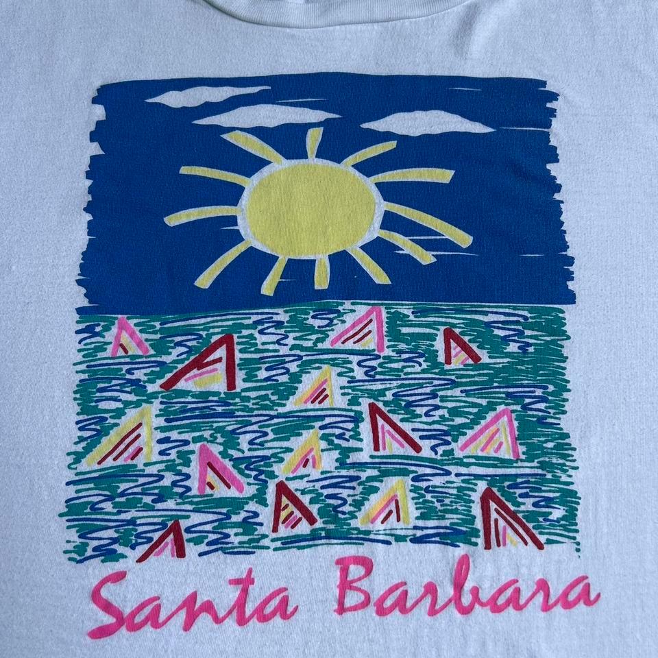 Vintage White 1980s Santa Barbara 40ea 3