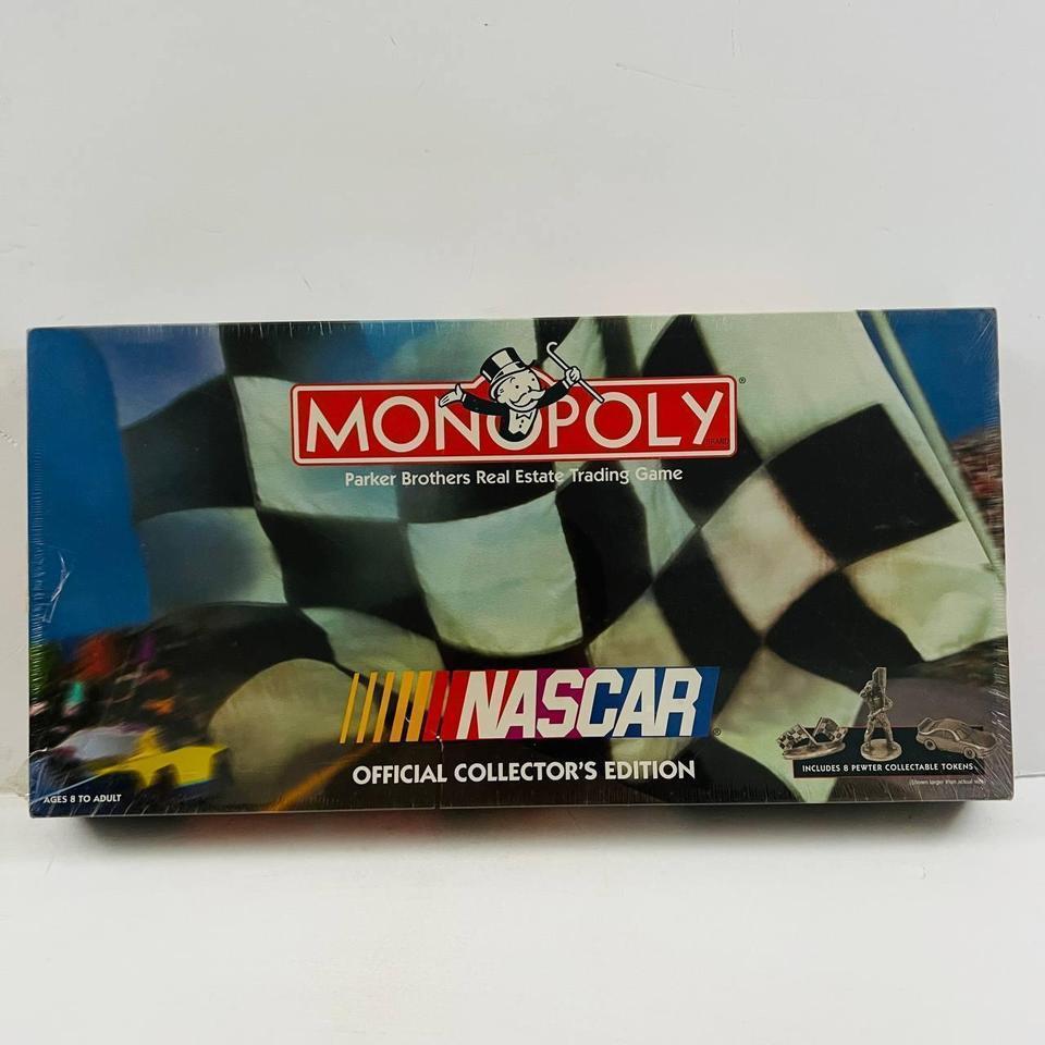 Vintage Monopoly Nascar Official Collectors 407c