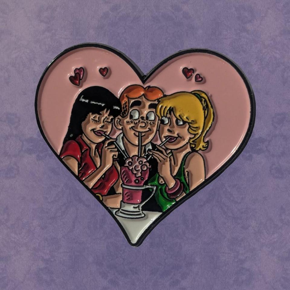 Archie Comics Heart Enamel Pin 1752