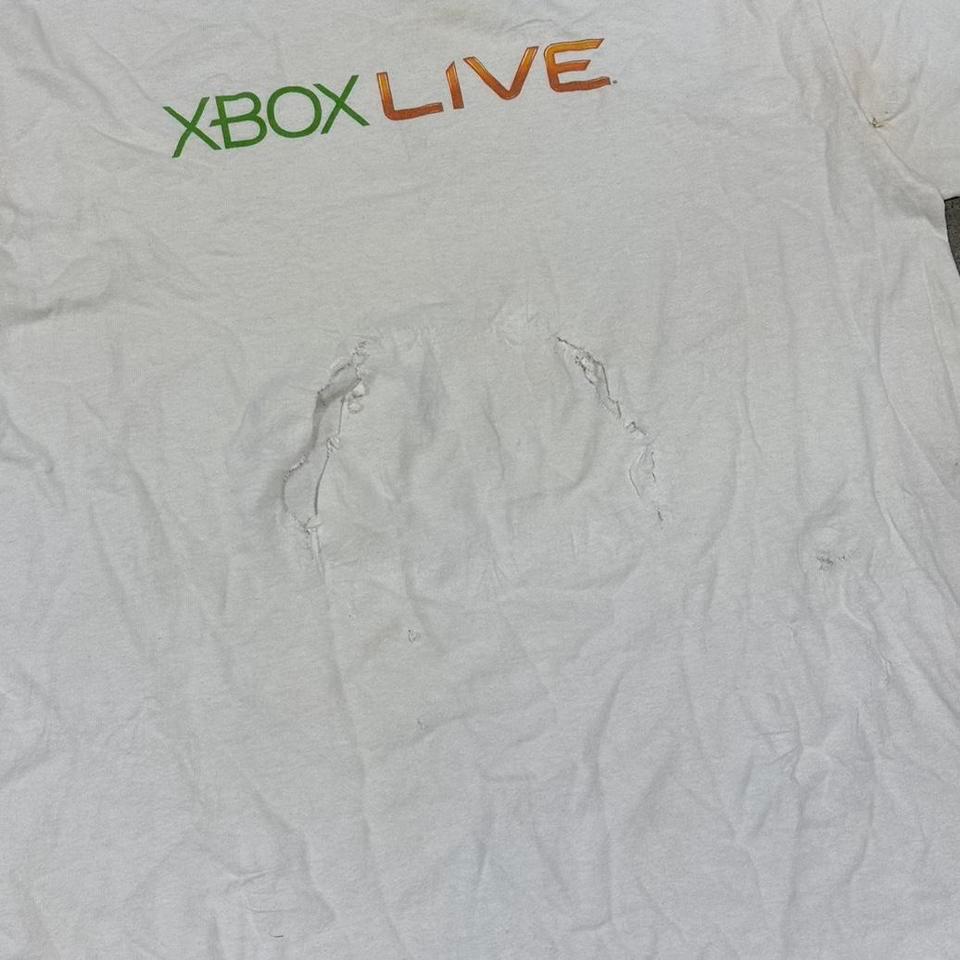 Y2k Xbox Live T Shirt Torn 2