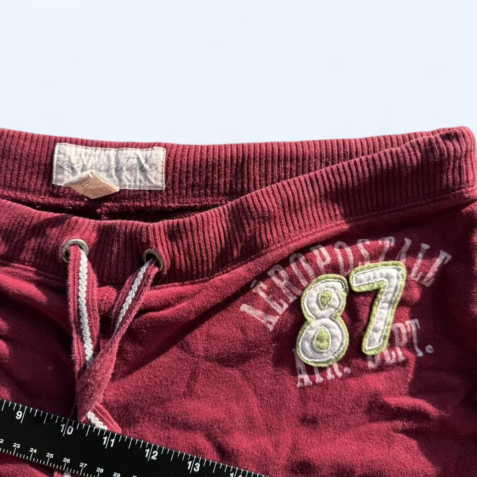 Aeropostale Burgundy Capris Sweatpants 6613 3