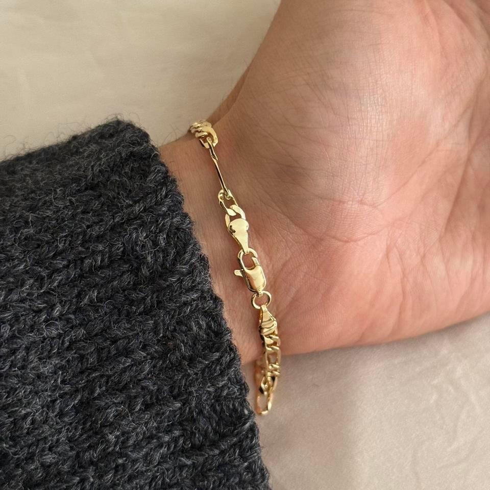 Gold Virgin Mary Cuban Link Ab24 6