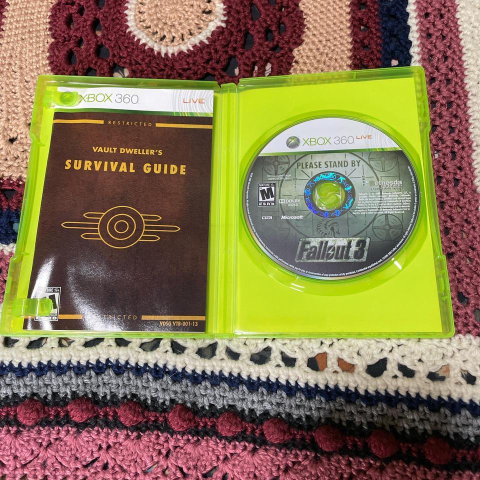 Untested Fallout 3 Xbox 360 3