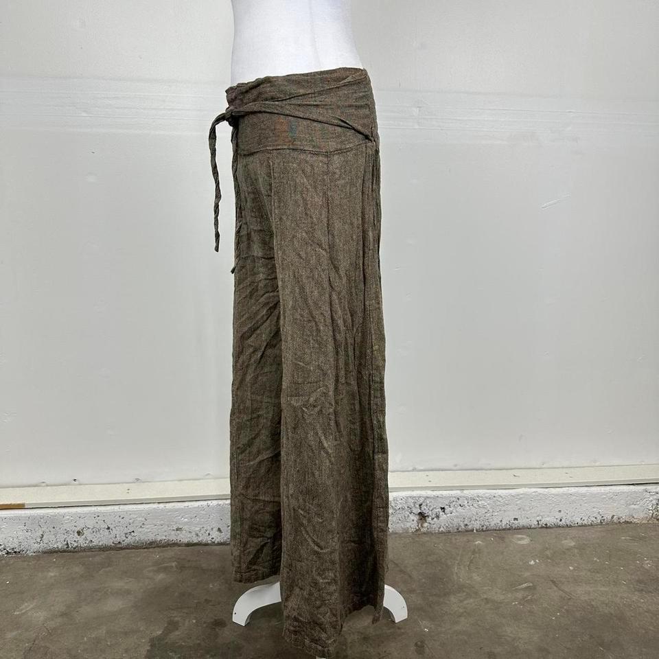 Brown Khaki Boho Wide Leg 96ad 5