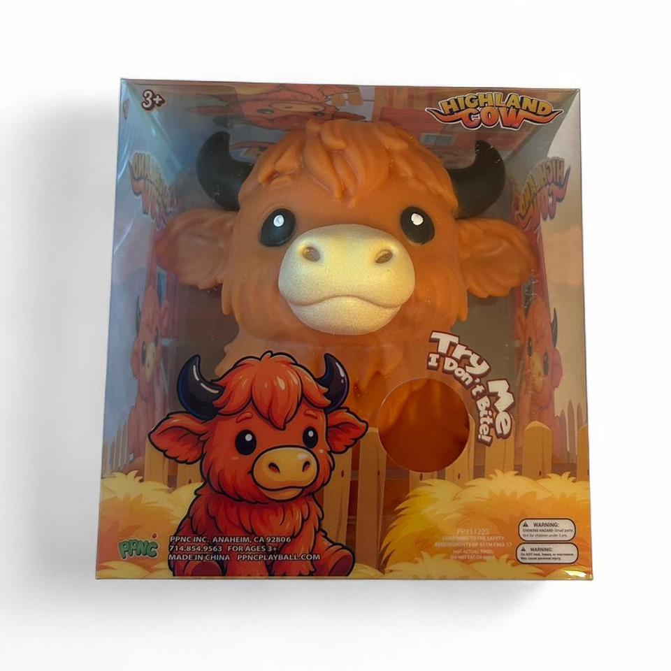 Highland Cow Squishy New 917d 6