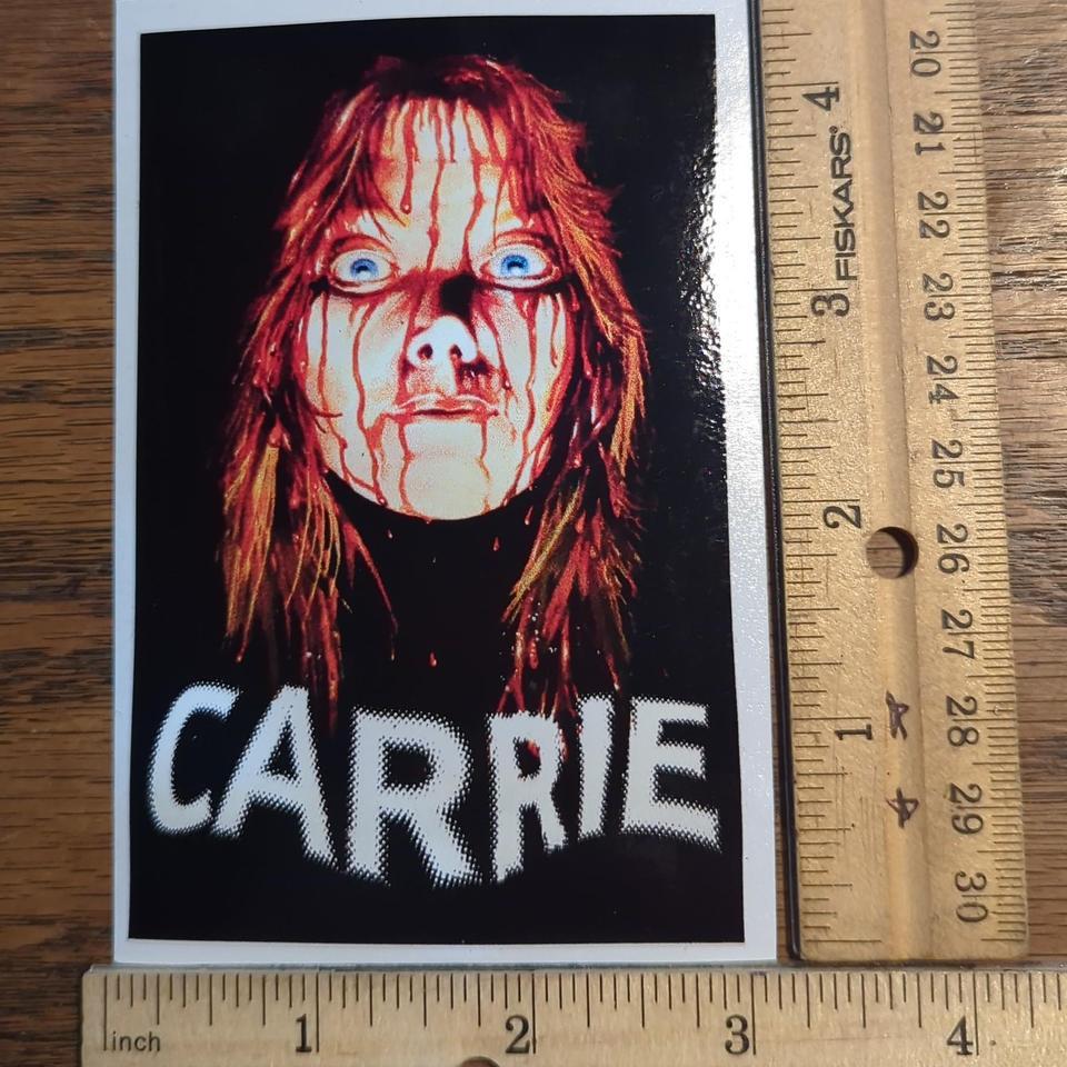 Carrie Vinyl Sticker Horror Scary
